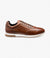 LOAKE Bannister - Leather Sneakers - Cedar-Side View