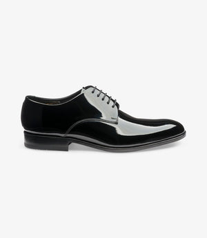 LOAKE -Bow derby dress shoe - Black