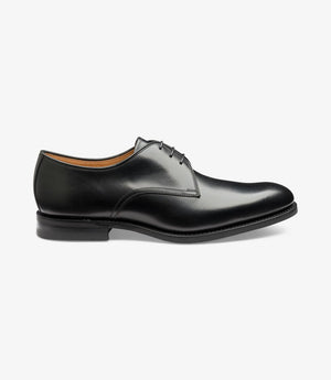 LOAKE Gable Plain Tie shoe - Black calf