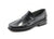 LOAKE Princeton Moccasin shoe - Black - Angle View 2
