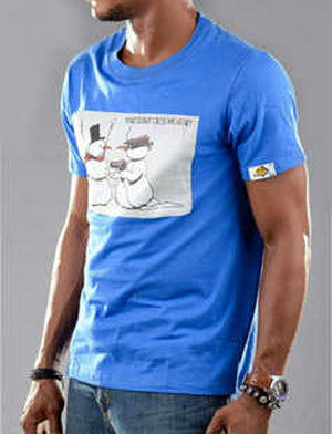 Snowman Graphic T-shirt for guys - Bandit Urban Clothing - Ninostyle
