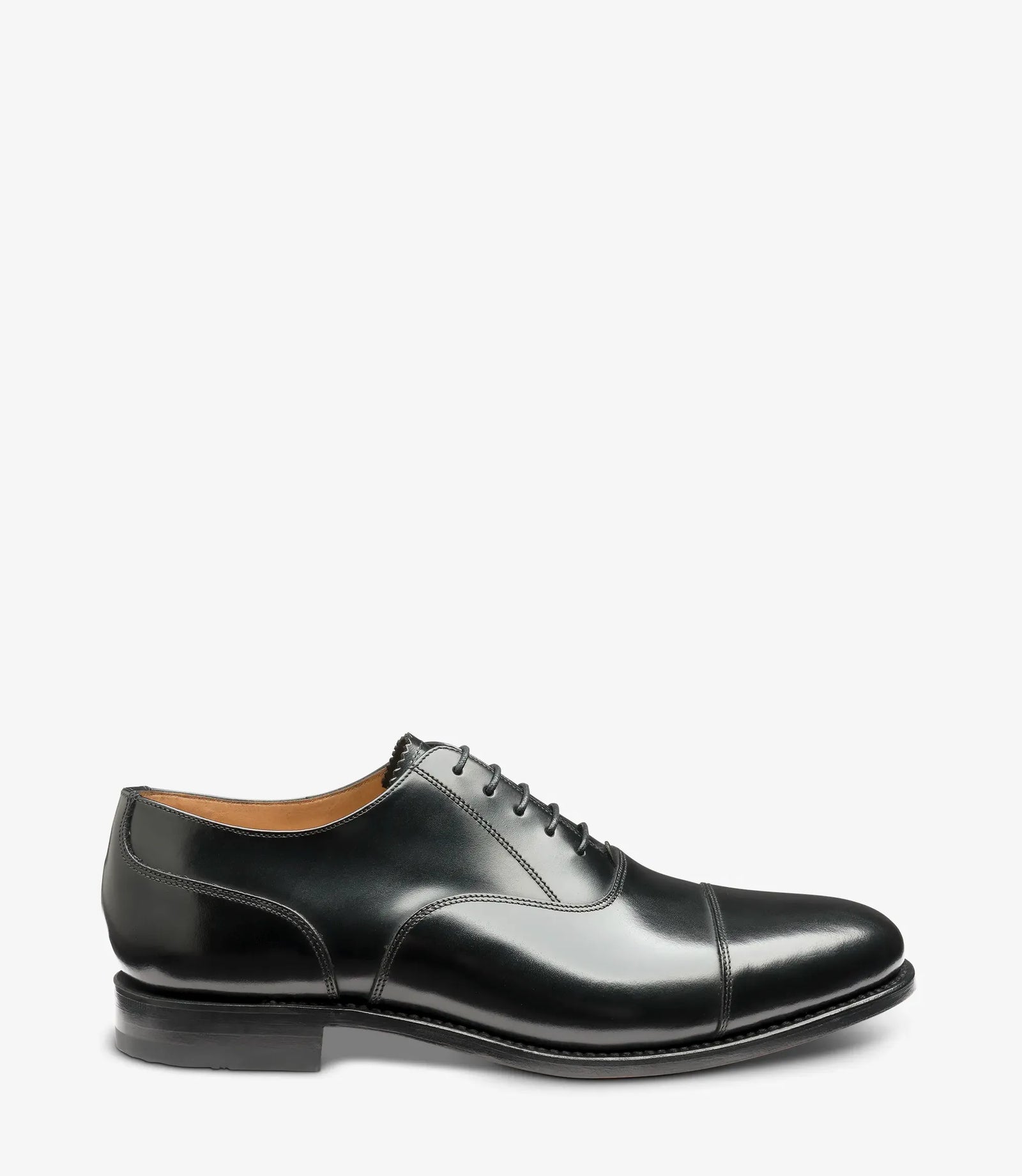 LOAKE 200B Capped Oxford shoe - Black