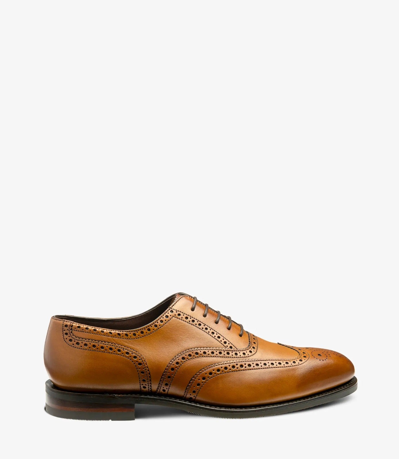 LOAKE Buckingham shoe - Tan (G Wide) Rubber Sole