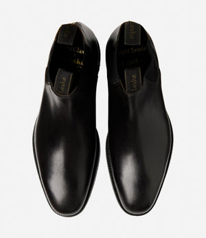 LOAKE Emsworth Chukka Boot - Black Calf