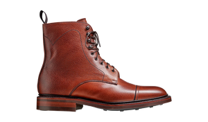 Barker Donegal Top-Cap Calf Leather Boot - Antique Rosewood Calf