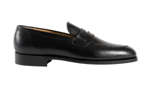 Barker Braunton Loafers - Black Calf