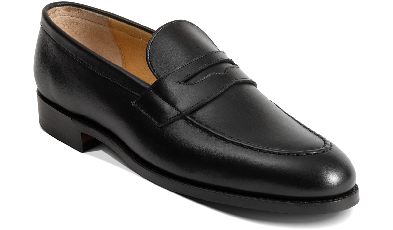 Barker Braunton Loafers - Black Calf