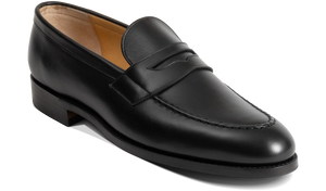 Barker Braunton Loafers - Black Calf