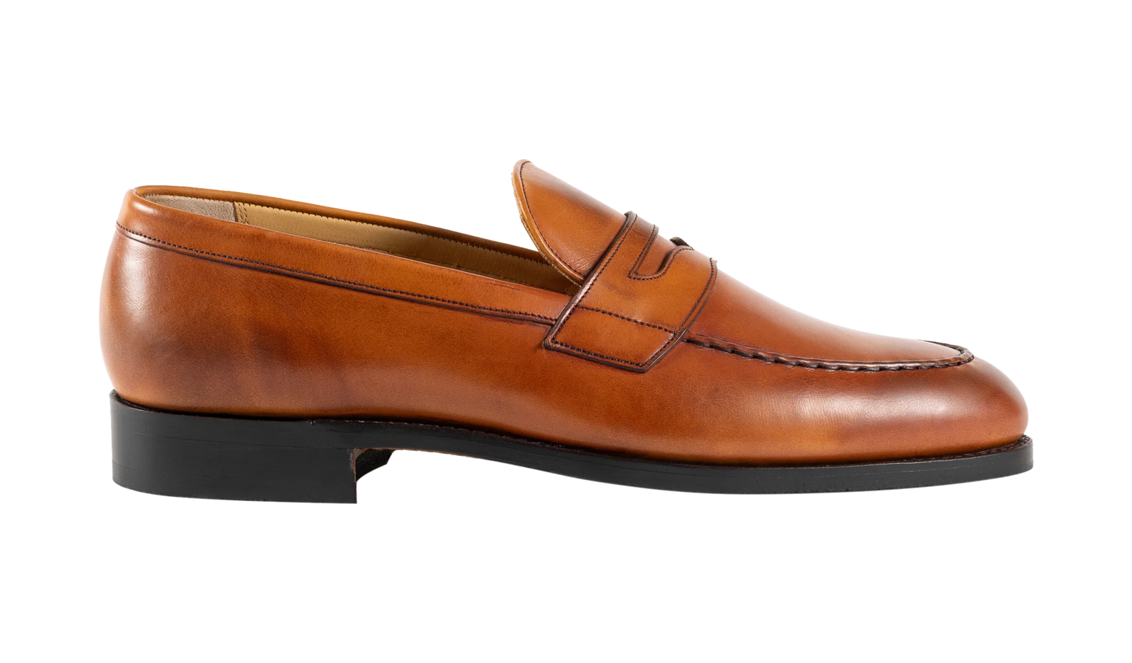 Barker Braunton Loafers - Antique Rosewood Calf