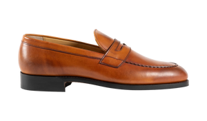 Barker Braunton Loafers - Antique Rosewood Calf