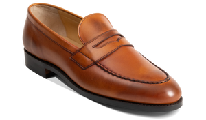 Barker Braunton Loafers - Antique Rosewood Calf