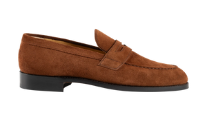 Barker Braunton Loafers - Old Snuff Suede