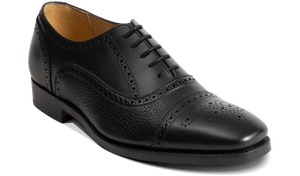 Barker Sligo Brogue Shoes - Black Calf