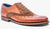 Barker Abingdon Brogue Shoe - Cedar Calf/Parchment Suede