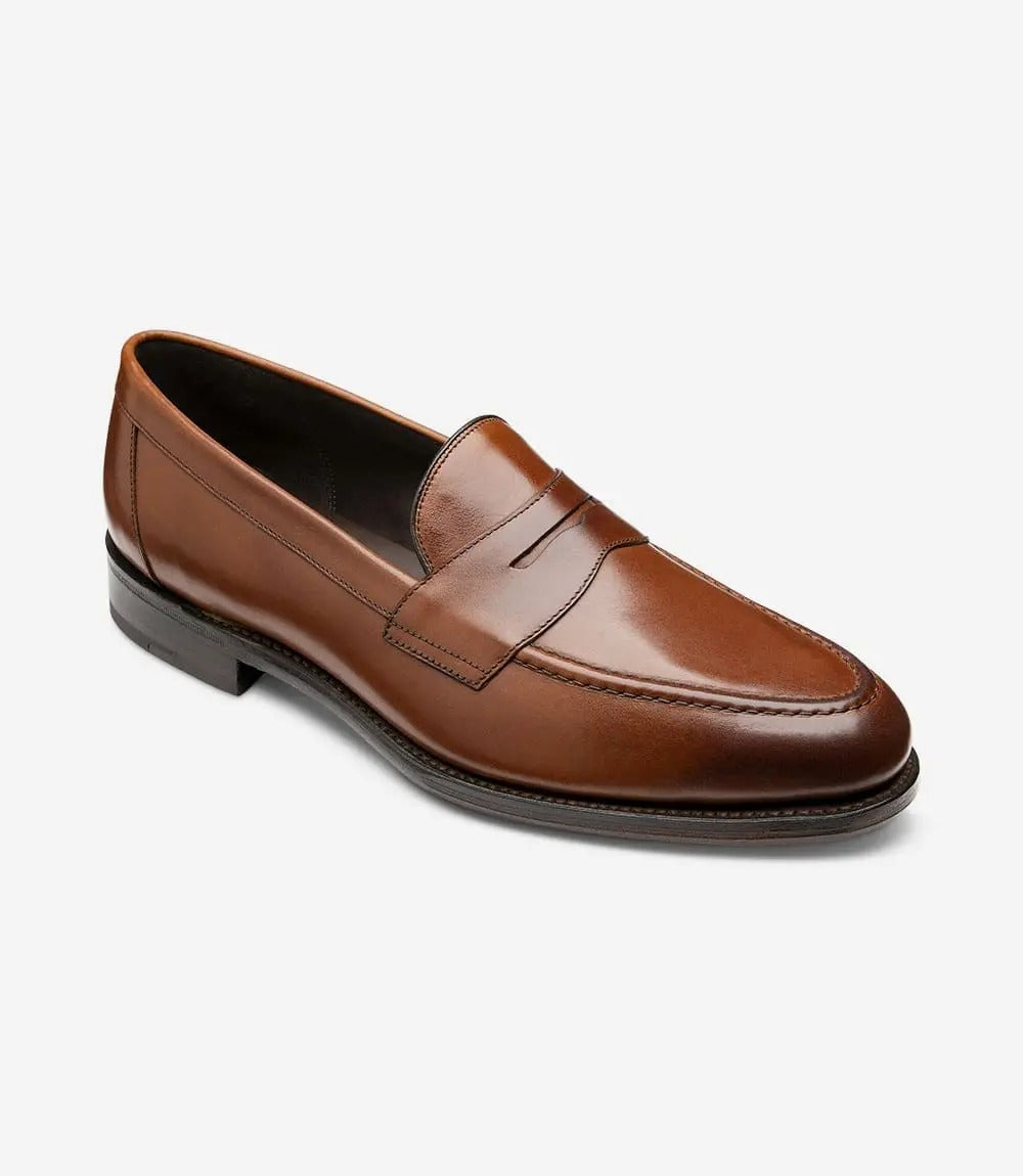 LOAKE Hornbeam Loafer - Mahogany Calf Leather
