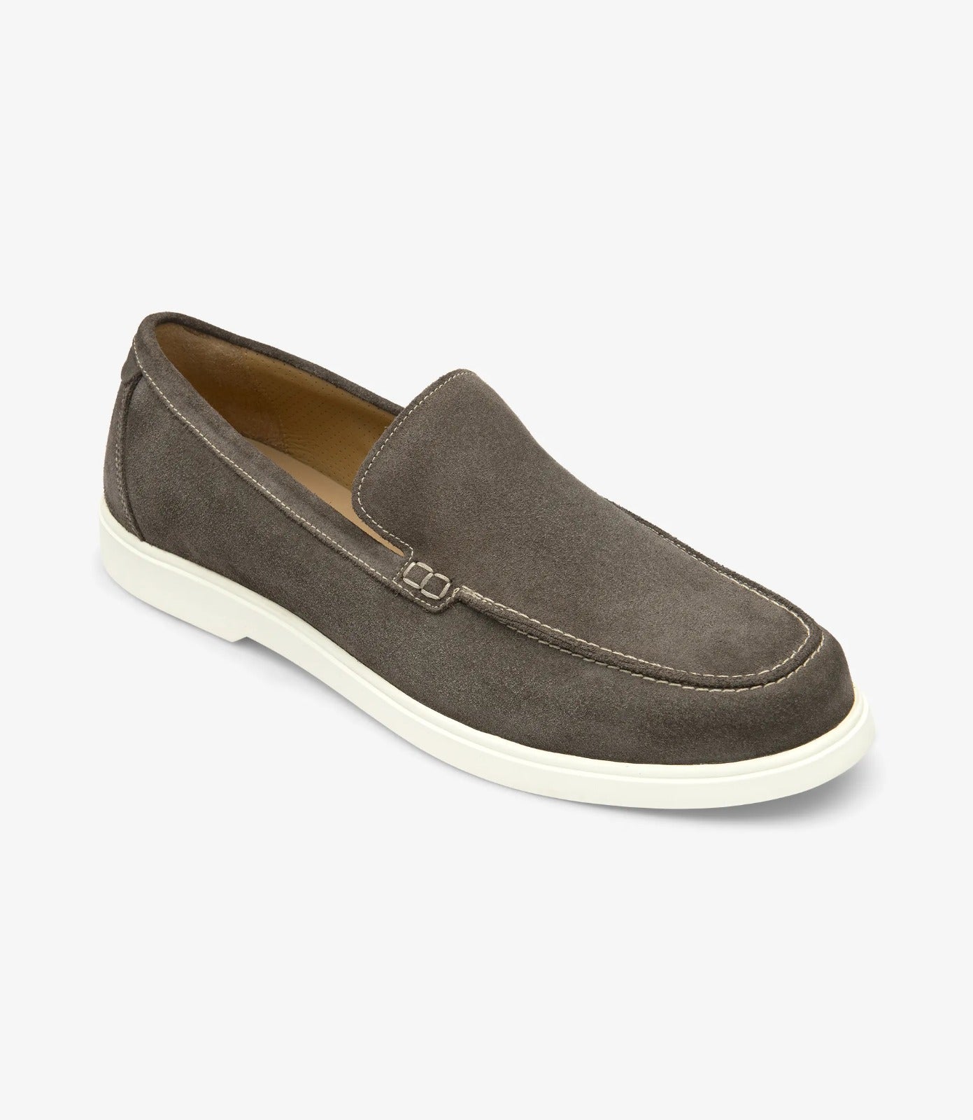 LOAKE Tuscany - Suede Loafers - Anthracite Suede
