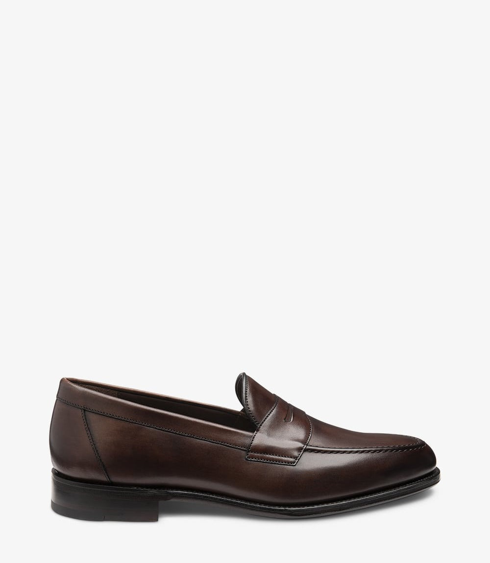 LOAKE Hornbeam Loafer - Walnut Calf Leather