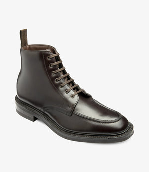 LOAKE Gisbourne Premium Boot - Dark Brown Calf