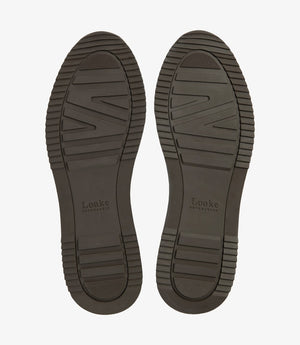 LOAKE Ballentyne Sneakers - Dark Brown Suede/Grain Leather