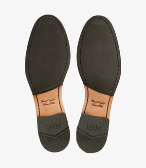 LOAKE Belgrave Loafer Shoe - Chestnut Suede