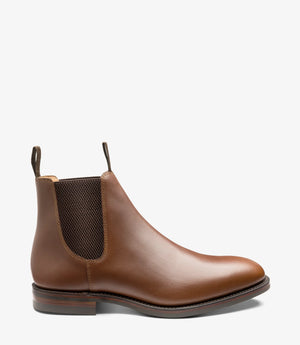 LOAKE Chatsworth Boot - Brown Waxy leather