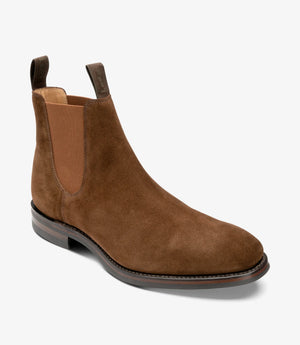 LOAKE Chatsworth Chelsea boot - Tobacco Suede