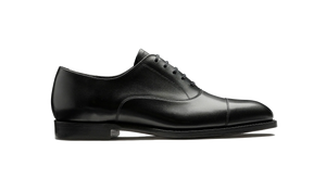 Barker Chester Toe Cap Oxford -  Black Calf
