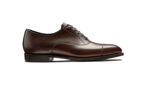 Barker Chester Toe Cap Oxford -  Dark Walnut Calf