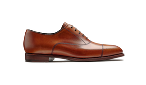 Barker Chester Toe Cap Oxford -  Antique Rosewood Calf