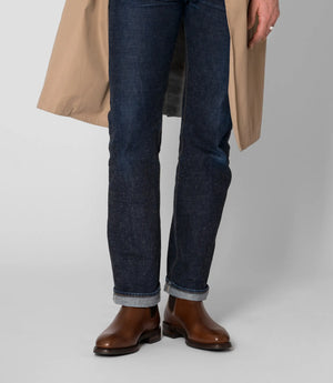 LOAKE Chatsworth Boot - Brown Waxy leather