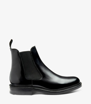 LOAKE Dorchester Chelsea Boot - Black Calf