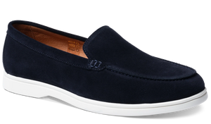 Barker Bilbao Loafer - Navy Suede