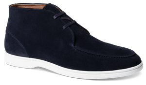 Barker Caruna Chukka Boot - Navy Suede