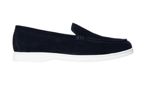 Barker Bilbao Loafer - Navy Suede