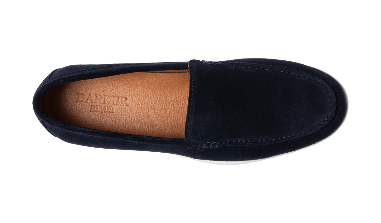 Barker Bilbao Loafer - Navy Suede