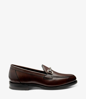 LOAKE Kensington Leather Loafers - Dark Brown Calf