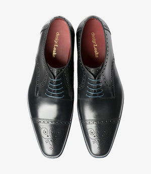 LOAKE Foley Stylish Brogue Derby Shoes