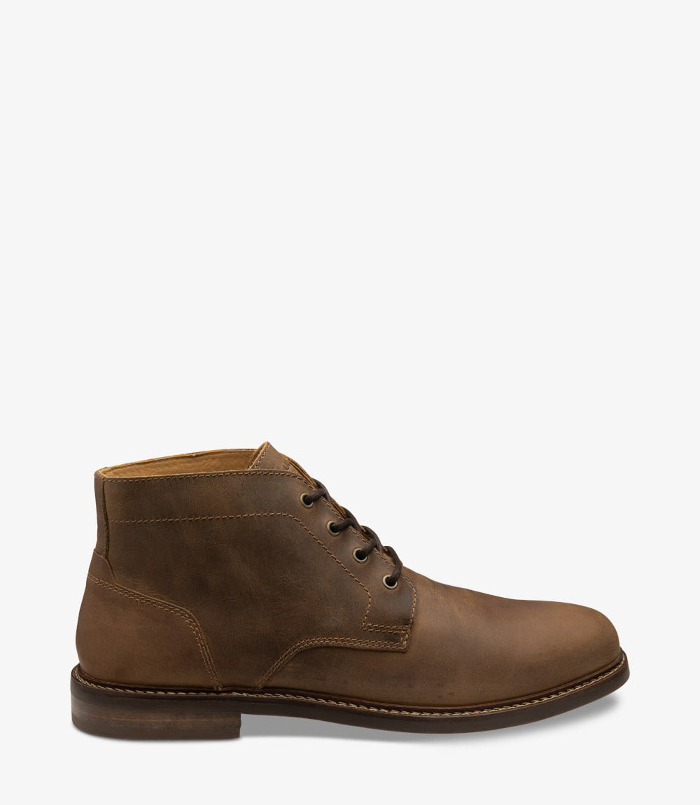 LOAKE Gilbert Boot - Brown Oiled Nubuck