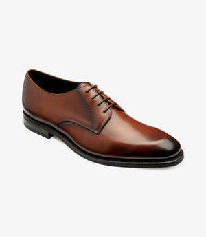 LOAKE Gosling Premium Brogue Shoe - Scotch Patina Calf