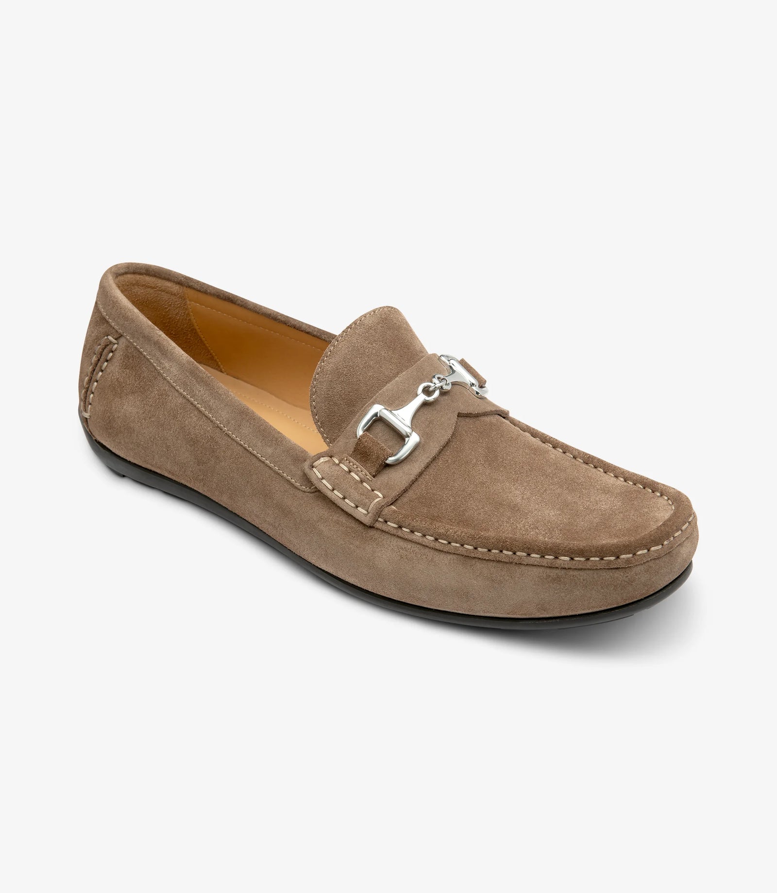 LOAKE Hawthorn Driving Shoes - Flint Suede