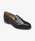 LOAKE Imperial Loafer - Black Polished Calf -Angle View
