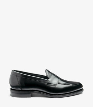 LOAKE Imperial Loafer - Black Polished Calf - READY TO DELIVER