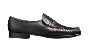 Barker Jefferson Loafer - Black Kid