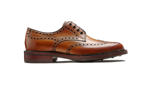 Barker Kendall Brogue Shoes - Cedar Calf