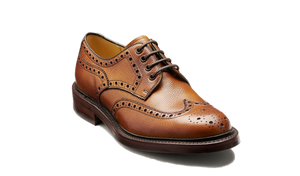 Barker Kendall Brogue Shoes - Cedar Grain
