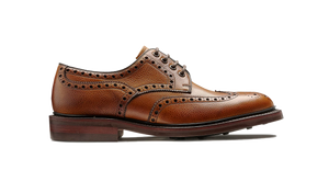 Barker Kendall Brogue Shoes - Cedar Grain