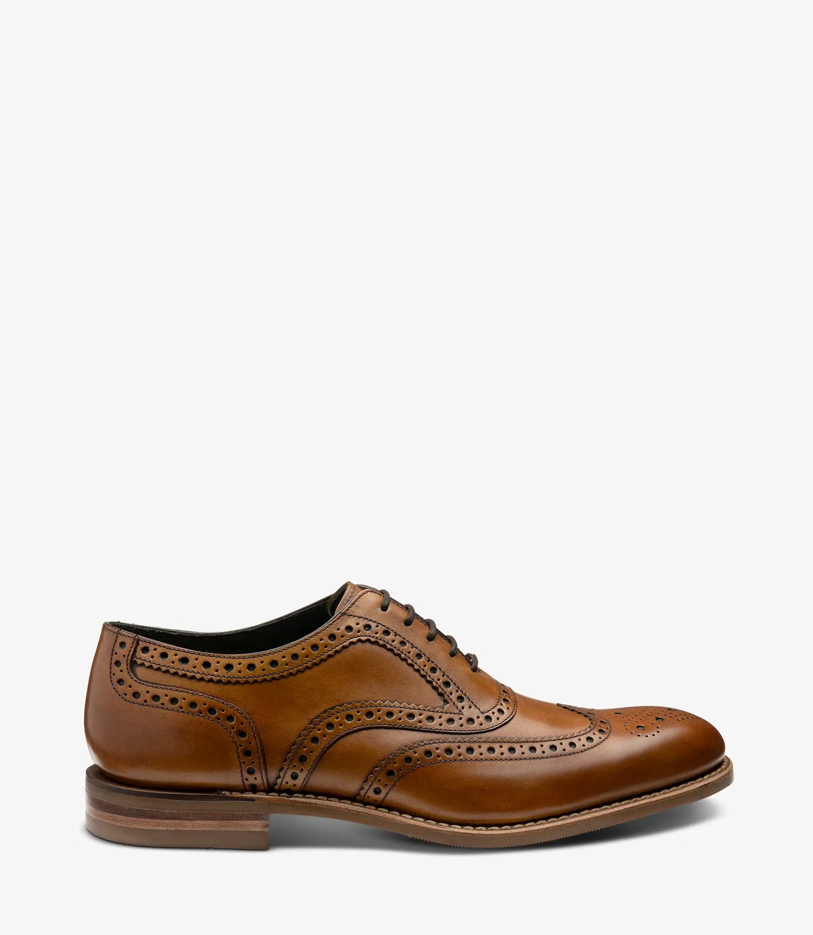 LOAKE KERRIDGE Stylish Oxford Brogue - Tan