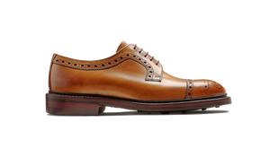 Barker Keswick Brogue Shoes - Cedar Calf