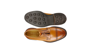 Barker Keswick Brogue Shoes - Cedar Calf