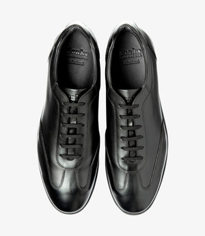 LOAKE Mayfair Trainers - Black Calf